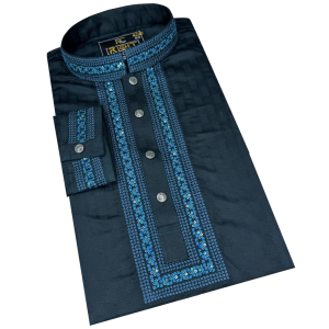 Melina Bangladesh Premium Embroidered Luxury Cotton Panjabi for Men’s