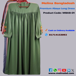 Melina Bangladesh Premium Luxury Abaya Long Dress