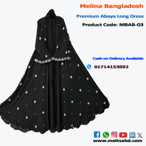 Melina Bangladesh Premium Luxury Abaya Long Dress