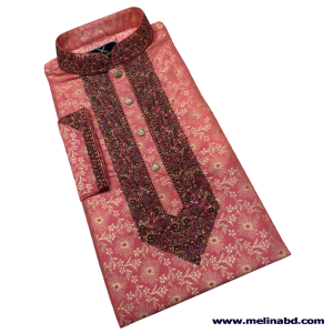 Melina Bangladesh Premium Embroidered Luxury Cotton Panjabi for Men’s